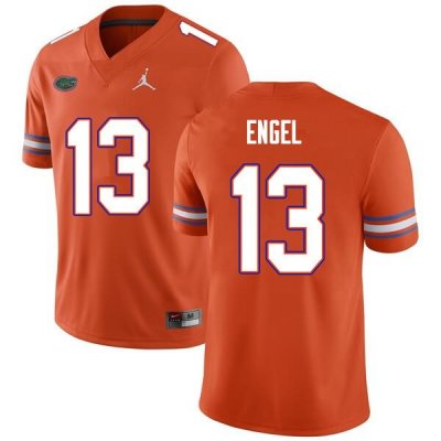 Men's Florida Gators #13 Kyle Engel NCAA Nike Orange Authentic Stitched College Football Jersey RKJ2462HW